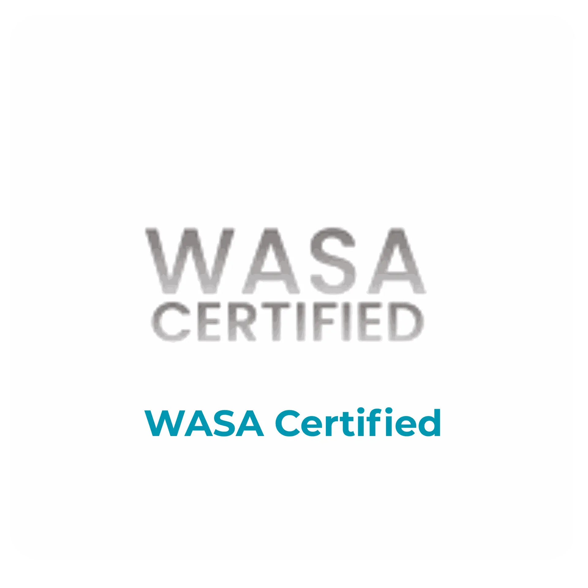 WASA certified